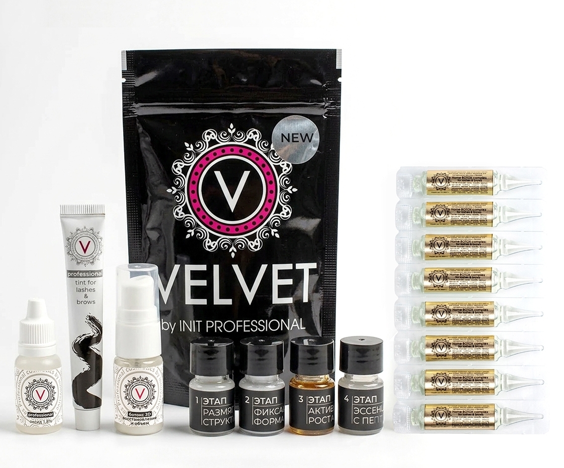 Набор Master Mini Velvet l&b для ламинирования ресниц и бровей Набор Master Mini Velvet l&b для ламинирования ресниц и бровей